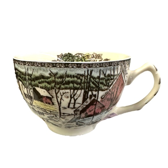 One tea cup the friendly Village by Johnson brothers - Picture 2 of 2